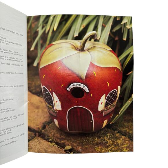 Vintage Gourd-geous Homes for Birds Decorative Painting Instruction Book 2001 - Picture 7 of 7